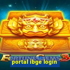 portal ibge login